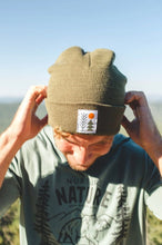 Load image into Gallery viewer, Classic Knit Cuffed Beanie- Olive
