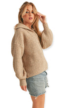 Load image into Gallery viewer, The Eva Sweater- Oat
