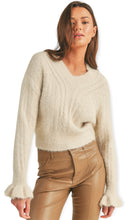 Load image into Gallery viewer, Stella&#39;s Woven Knit Sweater
