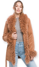 Load image into Gallery viewer, Cypress Corduroy Coat &amp; Fur Lining- Camel

