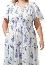 Load image into Gallery viewer, Lily White Maxi Dress- Plus Size
