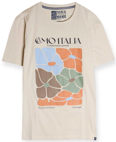 Italia Monterey Floral Spring/ Summer Shirt- Fog