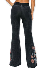 Load image into Gallery viewer, Amelia&#39;s Floral Embroidered Flare Pants
