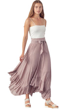 Load image into Gallery viewer, Scarlett’s Fluttery Flowy Maxi Skirt- Dusty Mauve
