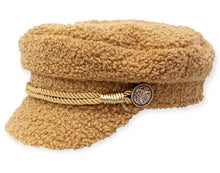 Load image into Gallery viewer, Shearling Captain Hat 
