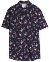 Load image into Gallery viewer, The Artist Painted Shirt- Navy Night 
