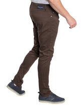 Load image into Gallery viewer, Brown Skinny Stretch Jeans
