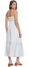 Load image into Gallery viewer, Arabella White Flowy Spaghetti Dress
