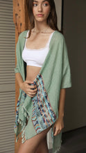 Load image into Gallery viewer, Blerina Embroidered Kimono 
