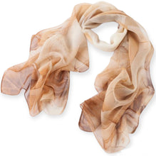 Load image into Gallery viewer, Lotus Sand Chiffon Scarf
