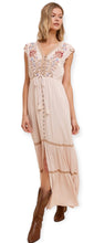 Load image into Gallery viewer, Bohemian Embroidered Maxi Dress
