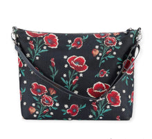 Load image into Gallery viewer, Woven Tapestry Poppy Flora Purse
