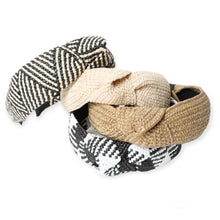 Load image into Gallery viewer, Stella Bohemian Straw Headband
