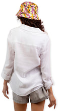 Load image into Gallery viewer, Daisy White Long Sleeve Button Down Shirt
