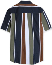Load image into Gallery viewer, Allover Striped Short Sleeve Shirt
