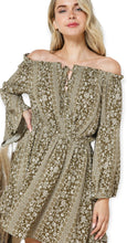 Load image into Gallery viewer, Hazel Off-The-Shoulder Mini Dress
