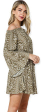 Load image into Gallery viewer, Hazel Off-The-Shoulder Mini Dress
