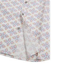 Load image into Gallery viewer, Snow White Geo Print Button Shirt
