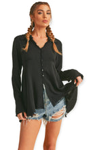 Load image into Gallery viewer, Lela Top- Black
