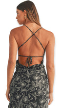 Load image into Gallery viewer, Valentina Floral Satin Cowl Neck Midi Dress
