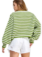 Load image into Gallery viewer, Striped Chunky Knit Sweater
