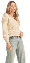 Load image into Gallery viewer, Adriana’s Cable Knit Cozy Soft Cardigan
