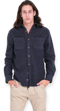 Load image into Gallery viewer, Dark Navy Shirt Shacket
