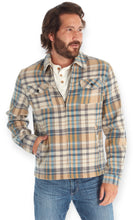 Load image into Gallery viewer, Aarons Plaid Zip Up Shacket
