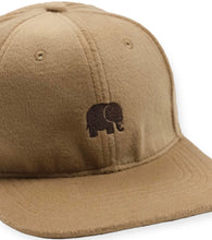 Load image into Gallery viewer, 6-Panel Wool Camel Brown Cap
