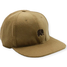 Load image into Gallery viewer, 6-Panel Wool Camel Brown Cap
