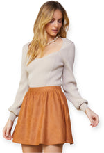 Load image into Gallery viewer, Madison&#39;s Sweetheart Neckline Sweater Top
