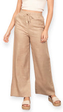 Load image into Gallery viewer, Monterey Summer Linen Wide Pants
