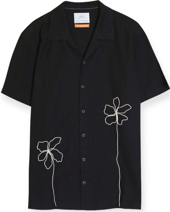 The Quintessential Black Button-Up Shirt