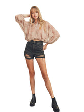 Load image into Gallery viewer, Spring Lily Button Down Shirred Top
