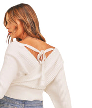 Load image into Gallery viewer, Festive White Sweater Top
