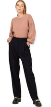 Load image into Gallery viewer, All To Myself Long Puff- Sleeve Cropped Sweater-  Mauve
