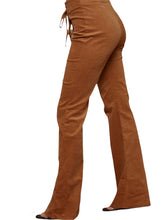 Load image into Gallery viewer, Camel Corduroy Flare Pants
