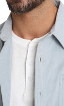 Load image into Gallery viewer, Light Blue Stretch Chambray Shirt
