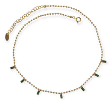 Load image into Gallery viewer, 18K Gold Plated Zircon Necklace

