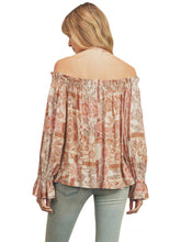 Load image into Gallery viewer, Boho Off The Shoulder Blouse
