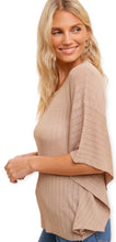 Load image into Gallery viewer, Soft Pointelle Oversized Lightweight Blouse
