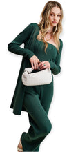 Load image into Gallery viewer, Cardigan Weaved Rib Sets 3 Sets in 1
