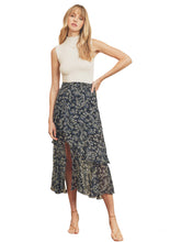 Load image into Gallery viewer, Love In A Mist Floral Print Midi Skirt 
