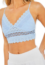 Load image into Gallery viewer, Cotton Eyelet Bralette

