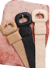 Load image into Gallery viewer, Raffia Stretch Belt 
