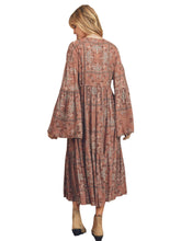 Load image into Gallery viewer, Long Flowy Paisley Print Duster Kimono
