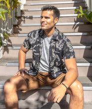 Load image into Gallery viewer, Cool Leaf Floral Print Short Sleeve Shirt
