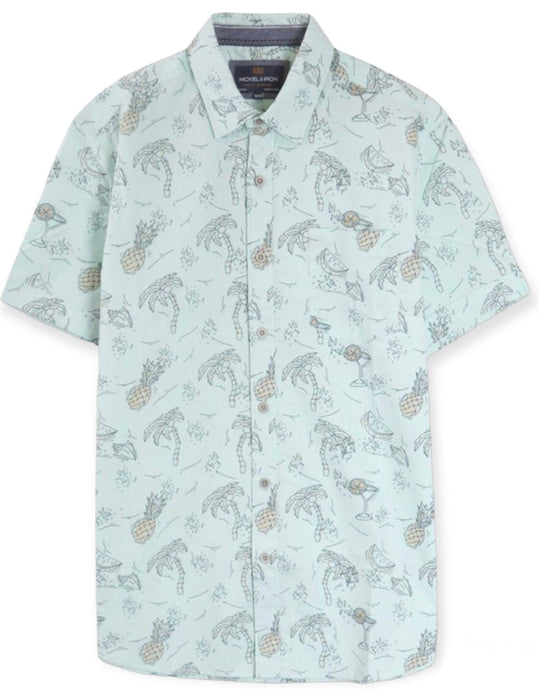Brian's Tropical Print Woven Shirt