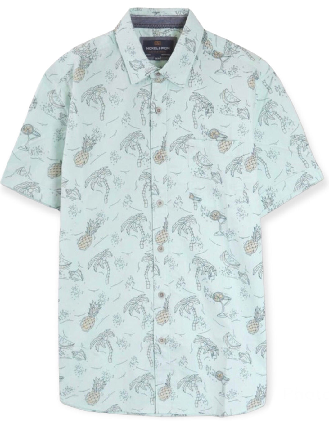 Brian's Tropical Print Woven Shirt