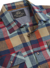 Load image into Gallery viewer, Hazy Green Flannel Shirt
